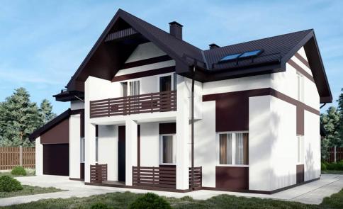 Фото Двухэтажный коттедж с гаражом 208 кв м 4