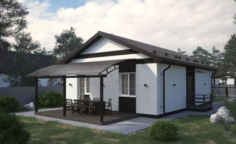 Фото Одноэтажный дом 65 кв м 2