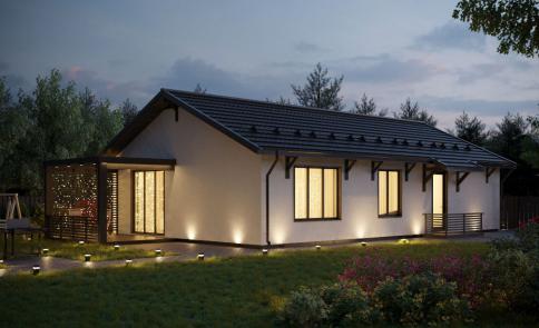 Фото Одноэтажный дом 107 кв м 2