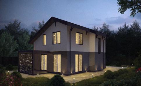 Фото Двухэтажный дом 121 кв м 2