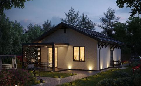 Фото Одноэтажный дом 65 кв м 2