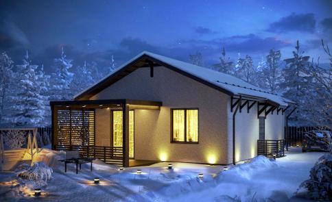 Фото Одноэтажный дом 65 кв м 3