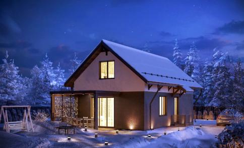 Фото Двухэтажный дом 93 кв м 3