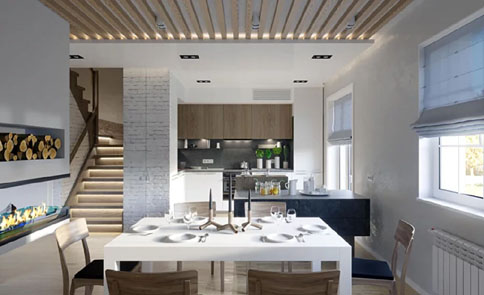 Фото Двухэтажный дом 126 кв м 2