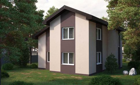 Фото Двухэтажный дом 138 кв м 2