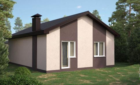 Фото Одноэтажный дом 65 кв м 2