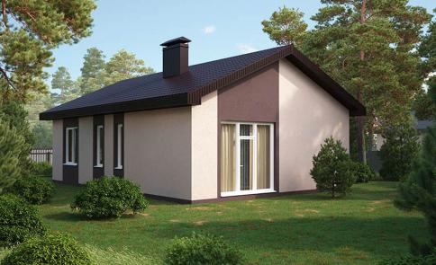 Фото Одноэтажный дом 88 кв м 2