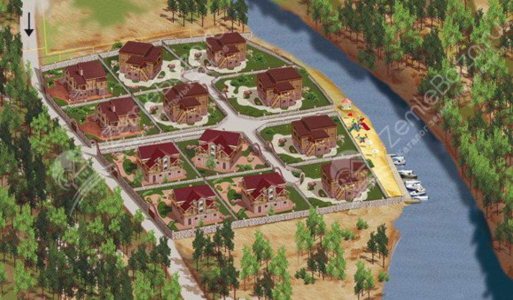 Генплан Царев Курган